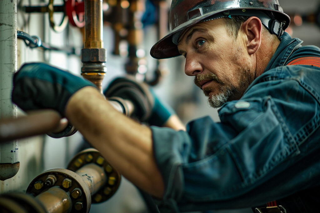 Technicien spécialisé en maintenance et lubrification d’équipements industriels.